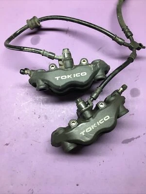 Par de pinzas de freno delanteras derecha izquierda Honda CBR1000RR 2006-2007 OEM #1 Foto 1 de 4