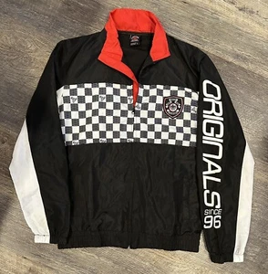 Enyce Sean Combs 90’s Long Sleeve Full Zip Up  Windbreaker Jacket - Large - Picture 1 of 9