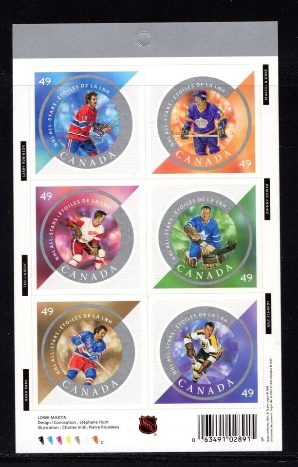 Canada - Booklet BK284 - NHL All-Stars - 2004 - Image 1 of 1