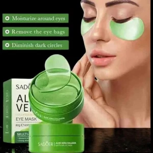 60pcs Under Eye Patches Aloe Vera Gel Eye Mask Dark Circle Anti Wrinkles Patches - Picture 1 of 6