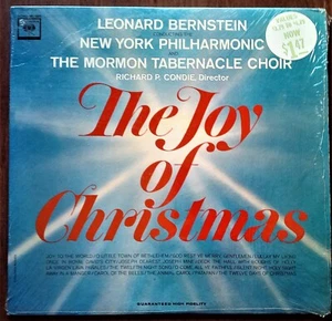 THE JOY OF CHRISTMAS - LEONARD BERNSTEIN - VERY GOOD PLUS MONO 33 rpm LP - Picture 1 of 6