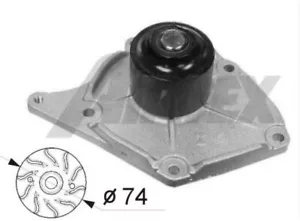 Airtex Water Pump for Renault Clio dCi 65 1.5 October 2001 to December 2005 - Picture 1 of 8