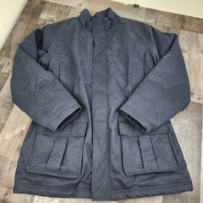 Vintage LL Bean size XL Quilted Lined Gore-tex Insulated Wool Polyester Jacket - Image 1 of 4