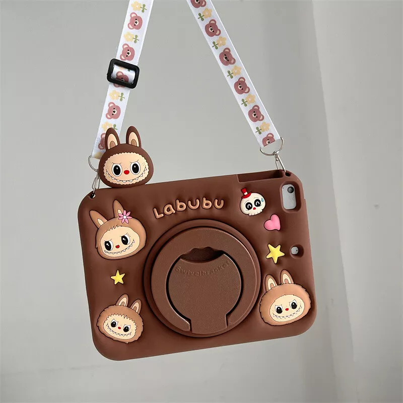 Funda protectora a prueba de golpes para iPad 11 10th 10.9" 9 8 7 mini 6 5 4 3 Air 1 Pro LABUBU Foto 1 de 4