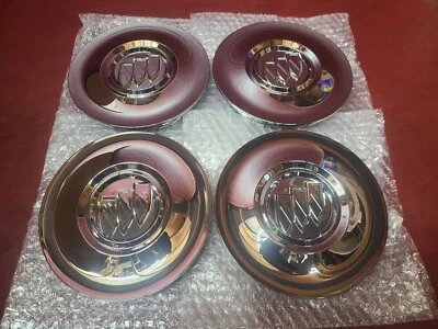 2010-2017 FOR Buick Enclave Chrome Center Cap Hubcap 9597721 Set  9 SPOKE WHEELS - Image 1 of 4