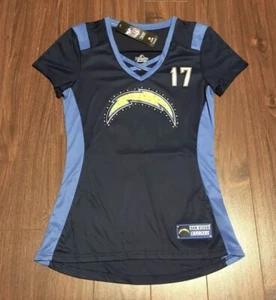 Philip Rivers Los Angeles Chargers Majestic Jersey Shirt Women’s Medium NWT - Picture 1 of 7