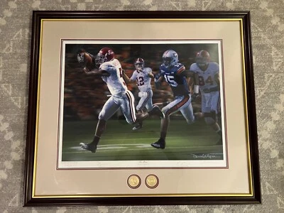 Daniel Moore The Drive LTD ED Artists Proof Framed 3 Players Signed Numbered - Image 1 of 4