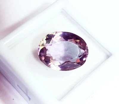 Brazilian Color changing Quartz 7.75 Ct Certified Loose Gemstone With Free Gift - Image 1 of 4