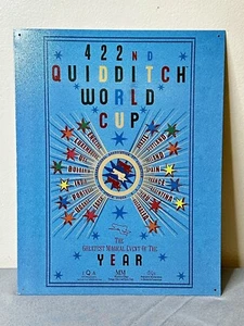 Letrero de pared de metal Harry Potter 422ª Copa Mundial de Quidditch - 12,5"x 16" - Imagen 1 de 2