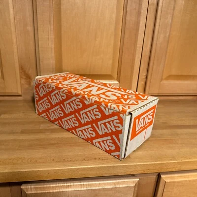 De colección VANS Zapatos de Skate Skate California EE. UU. Caja de Zapatos VACÍA SOLO Naranja Foto 1 de 4