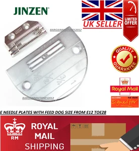 PLACAS DE AGUJA E CON PUNTO DE ALIMENTACIÓN UNIVERSAL DE PERRO PIEZA DE MÁQUINA DE COSER INDUSTRIAL - Imagen 1 de 12