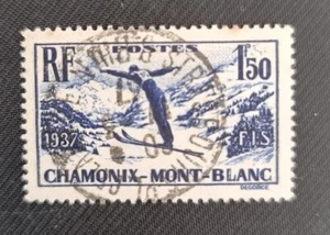 FRANCE oblitéré cachet rond d'époque 1937 YVERT N°334 oblitéré, used. - Imagen 1 de 1