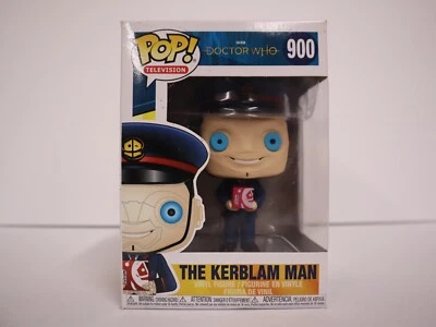 FUNKO POP! BBC DOCTOR WHO #900 THE KERBLAM MAN TELEVISION BOX DAMAGE FP94 — 第 1/4 张图片