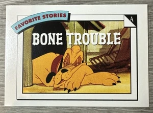 1991 Impel Disney Sammlerkarten: LIEBLINGSGESCHICHTEN #16 Knochenprobleme - Bild 1 von 2