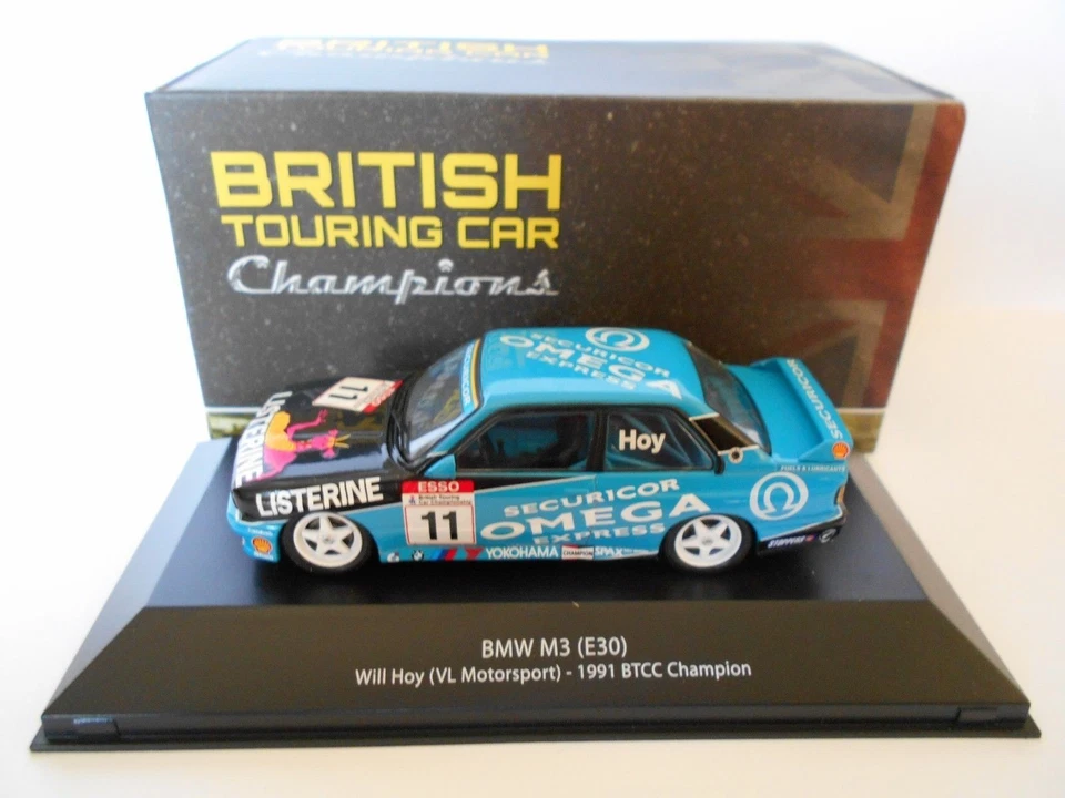 ATLAS: BMW M3 (E30) W.Hoy 1991 BTCC Champion Scala 143 [102] - Immagine 1 di 1