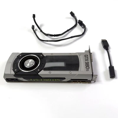 Nvidia GeForce GTX 980 Ti 6GB VRAM GPU Graphics Card - Apple Mac Flashed - Image 1 of 3