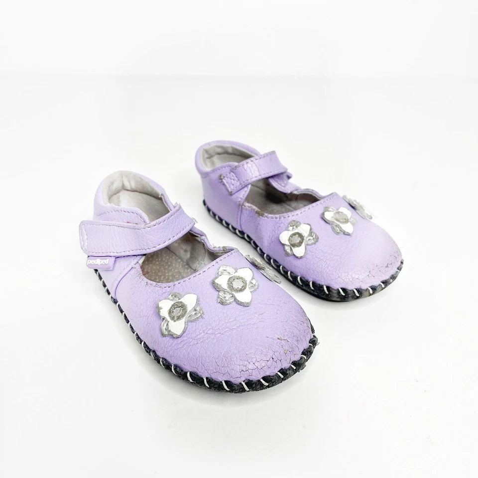 PEDIPED ORIGINALS SALOME ЛАВАНДА фиолетовый балет плоский мягкая подошва размер 18-24 М - Изображение 1 из 4