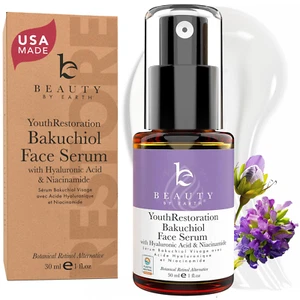Bio Retinol Alternative Bakuchiol Serum - Smooths Skin & Reduces Fine Lines, USA - Picture 1 of 12