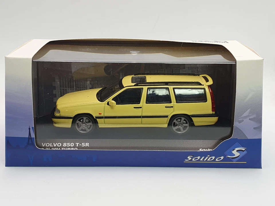 Volvo 850 T-SR Solido 1/43 Giallo - Immagine 1 di 2