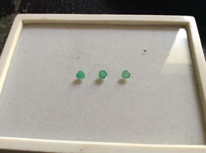 NATÜRLICHE KOLUMBIANISCHE SMARAGDE HERZFORM CT.0,80 - Bild 1 von 1