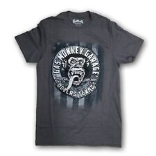 Gas Monkey Garage Men's Dark Gray Short Sleeve T-shirt "American Hot Rods" NWT