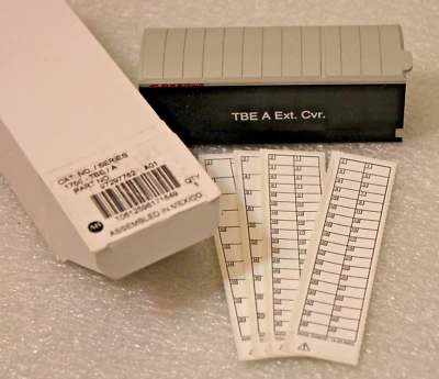 ALLEN-BRADLEY / ROCKWELL AUTOMATION AB Allen Bradley 1756-TBE/A Extended Depth Terminal Block Housing Qty Available