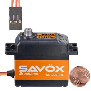 Digital Brushless HV Standard Servo SB-2273SG SAVÖX 80101039 810217 - Picture 1 of 4