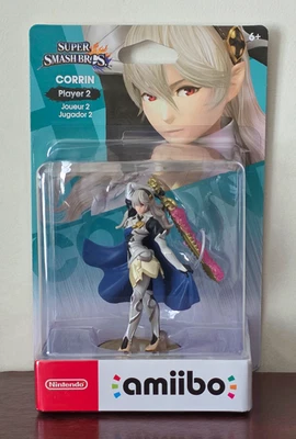 Corrin Player 2 Nintendo amiibo - Super Smash Bros Series Versión EE. UU. NUEVO EN CAJA Foto 1 de 2