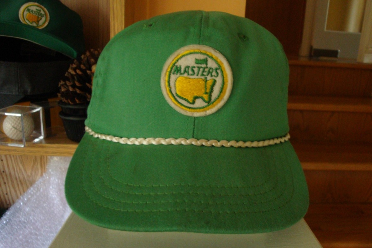 Masters Tournament グリーンキャップ Masters Tournament Fitted Stretch Green Golf Hat M/L Size