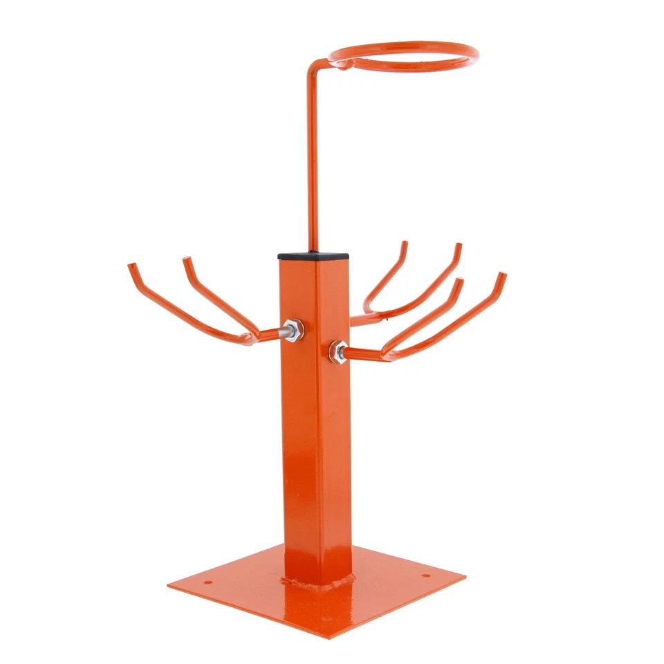 Soporte triple pistola pulverizadora de pintura de alimentación por gravedad con soporte colador Foto 1 de 4