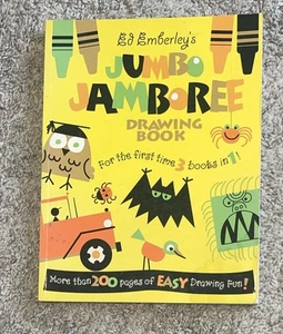 ED EMBERLEY'S JUMBO JAMBOREE DRAWING BOOK - Picture 1 of 2