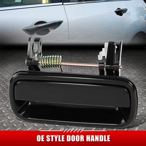 For 96-98 Toyota 4Runner Black Smooth Rear Left Driver Side Outside Door Handle - Bild 1 von 6