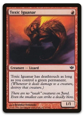 Toxic Iguanar #72 (NM) Conflux CON Magic MTG - Image 1 of 2