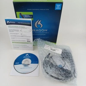 Nuance Dragon Medical Practice Edition 2 UPGRADE Speech Recognition Software - Picture 1 of 15