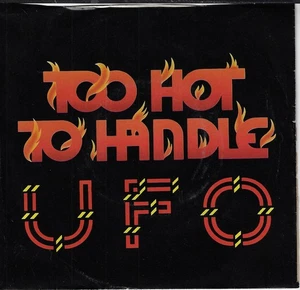 UFO/TOO HOT TO HANDLE/ELECTRIC PHASE/RED VINYL 7" W/ PIC SLEEVE VG+/VINYL NM - Picture 1 of 3