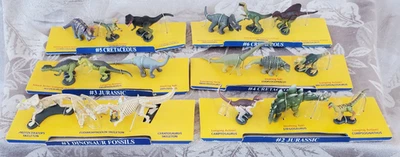 罕见微型机器国家地理恐龙 6 件套 38 件 1998 完整 — 第 1/4 张图片