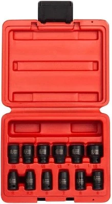 SUNEX TOOLS 1822, 1/4 Inch Drive Magnetic Impact Socket Set,  - Image 1 of 4