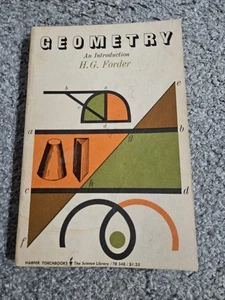 Geometry An Introduction H. G. Forder 1962 Paperback - Picture 1 of 4