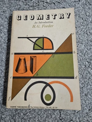 Geometry An Introduction H. G. Forder 1962 Paperback - Image 1 of 4
