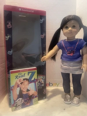 Muñeca American Girl “Z Yang” Muñeca 18 pulgadas en Caja con Caja Excelente Estado Foto 1 de 4