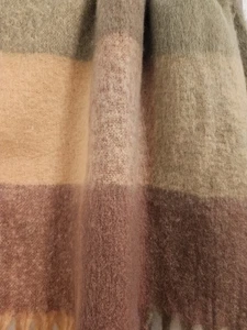 NEW Multi Color Block Long & Soft Anthropologie Fall Winter Scarf - Picture 1 of 4