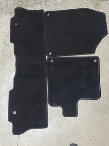 Juego de 3 alfombrillas negras OEM Honda Pilot o Cr-V 2016-2022 16-22 - Imagen 1 de 3