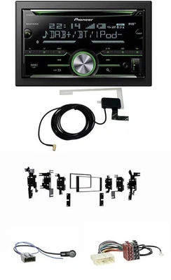 Pioneer CD USB MP3 Bluetooth 2DIN DAB Autoradio für Nissan Tiida Versa C11 2007- - Bild 1 von 4