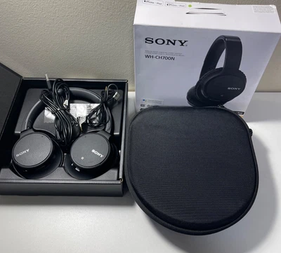 SONY WH-CH700N Wireless Noise Canceling Bluetooth Headphones with/Box and Case! - Image 1 of 4