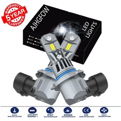 For Volvo XC90 2003-2020 Combo 4x H11+H11 LED Headlight Bulbs  Low Beam KIt - Image 1 of 4