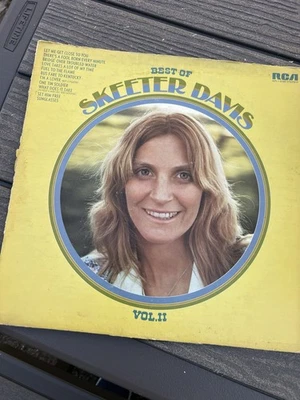 Skeeter Davis Best Of Vol II LP RCA Victor APL1-0190 1970s Country Vinyl Foto 1 de 2