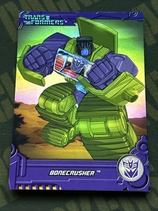 2013 Transformers - Optimum Collection - G1 - Holo Foil - #TF14 - Bonecrusher - Picture 1 of 2