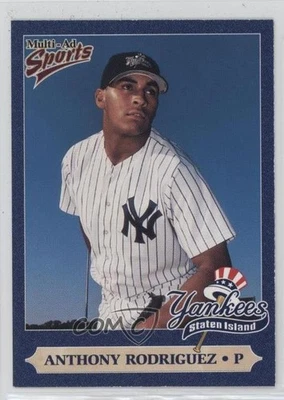 1999 Multi-Ad Sports Staten Island Yankees Tony Rodriguez #22 - Image 1 of 2