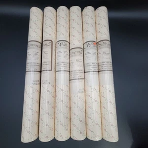 Vtg C&A Wallcoverings Lot of 6 Wall Paper JS-1235 Run 2 Floral Pattern - Picture 1 of 8