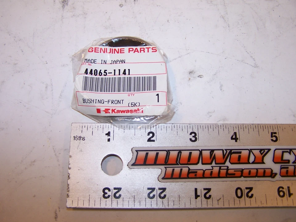 KAWASAKI 2002 2003 KX125 KX250 FRONT FORK BUSHING 44065-1141 02 03 KX 125 250 lm - Image 1 of 1